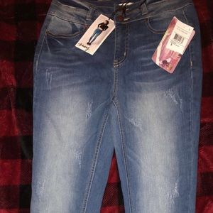 Love-Fire Skinny Jeans